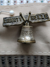 Extremely Rare Vintage Liberty Bell Pin