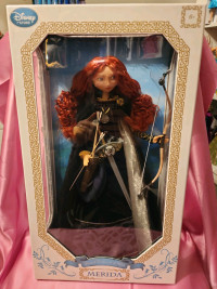 Disney Store Brave Merida Doll.17" with COA