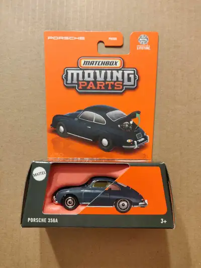 New Matchbox Moving Parts Porsche 356A 1:64 diecast car MBX, View more