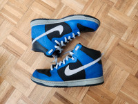 Nike zoom dunk high premium black, blue and neutral gray 