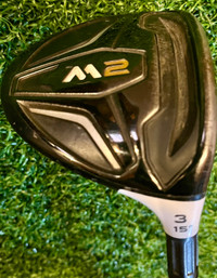 Taylormade M2 3 Wood w/ Graphite Design Shaft