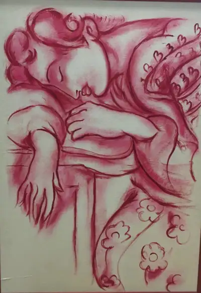 BEAUTIFUL REAL PAINTING IN CANVAS, View more