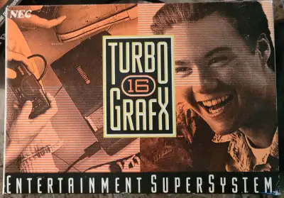 TurboGrafx-16 (TG16) nearly CIB and very nice cosmetic condition, View more