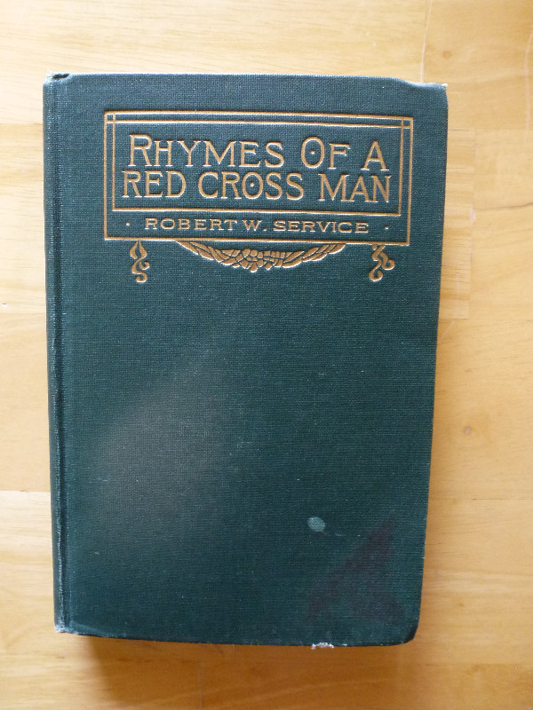 Rhymes of a Red Cross Man by Robert Service *1st edition* in Other in Downtown-West End