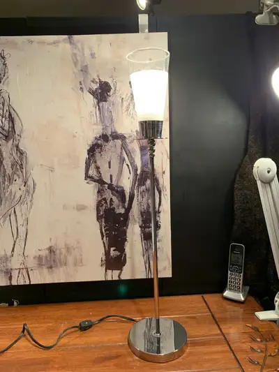 Lamp Chrome and glass, View more