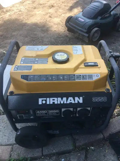 Firman 4450 Generator Gas Portable Generator 4450W, View more
