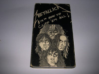 Metallica - Cliff 'Em All (1987) cassette vidéo VHS