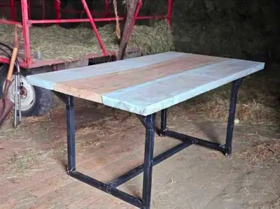 Table béton/bois, View more
