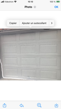 Porte garage à vendre 