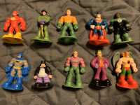 Vintage DC Comic Mini 2” Figures 
