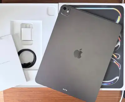 Almost brand new IPad Pro M4 and Magic Keyboard, View more