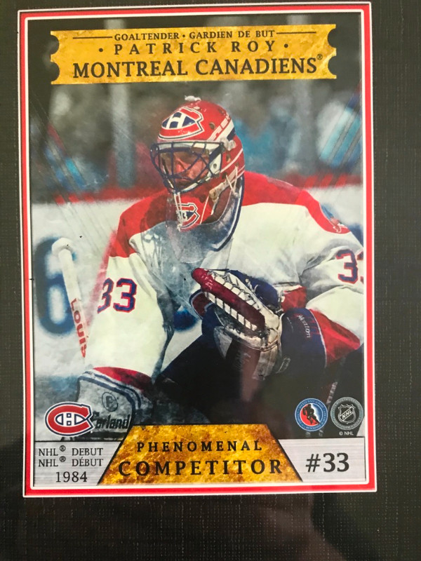 Montreal Canadien player frame in Arts & Collectibles in Ottawa - Image 4