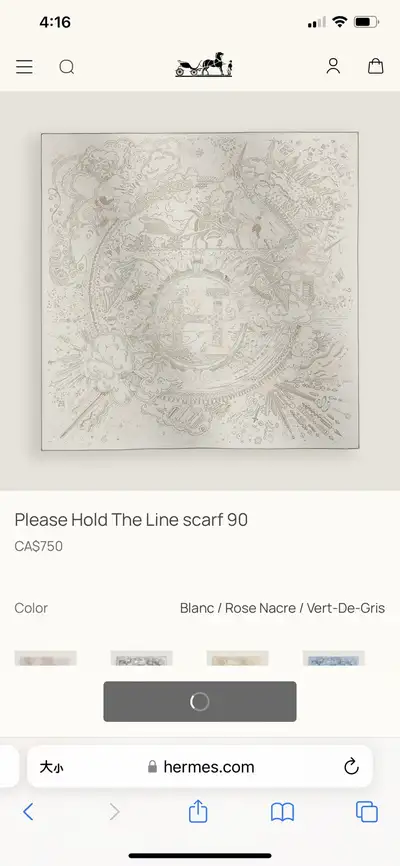 Hermes  scarf  90, View more