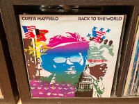 CURTIS MAYFIELD Back To The World VINYL LP