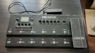 Line 6 Pod HD500X multi effects processor, View more