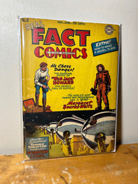 Real Fact Comics #8 2.5 GD+ 1947 Golden Age DC Virgil Finlay