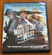 A Million Ways To Die In The West DVD 2014