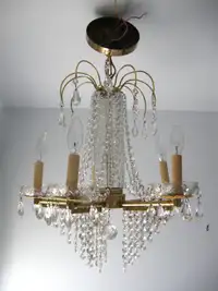 SUPERBE LAMPE SUSPENDUE ANTIQUE  HANGING CEILING LAMP