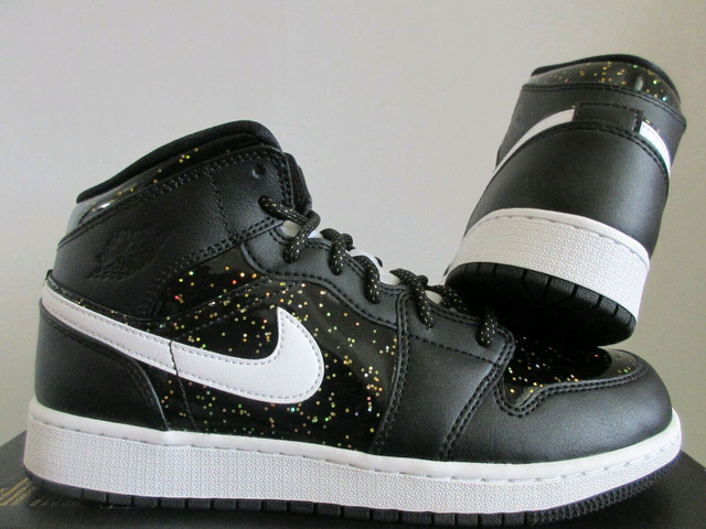 AIR JORDAN 1 "BLACK SPECKLE" WOMEN SZ8 NEW IN BOX " 7.5_8_8.5"  in Women's - Shoes in Windsor Region - Image 3