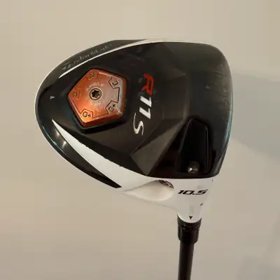 Club: TaylorMade R11s 10.5 Degree right handed Shaft: TaylorMade Graphite Stiff Flex Grip: Golf Prid...
