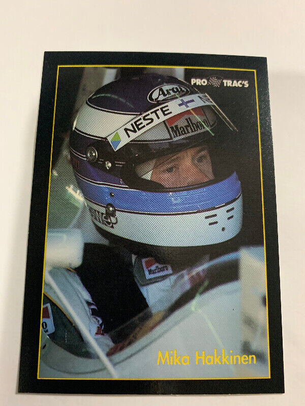 Mika Hakkinen 1991 Pro Trac's F1 Formula 1 Lotus Racing Card #26 dans Art et objets de collection  à Longueuil/Rive Sud