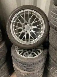 18" Audi A4/S4/A5/S5 Hartmann wheels 245-40-18 pirelli tires 