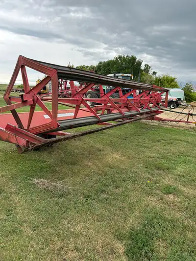 For Sale Massey Ferguson #35 pull type swather 25 feet. Good condition. Located one hour south of We...
