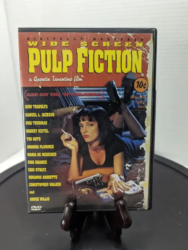 Pulp Fiction DVD John Travolta Uma Thurman Samuel L Jackson in CDs, DVDs & Blu-ray in Calgary - Image 2