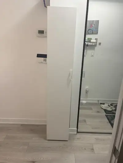 IKEA ENHET Tall White Storage Cabinet / High Cabinet - Like New, View more