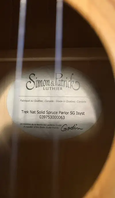 Guitare Simon&Patrick Parlour trek, View more