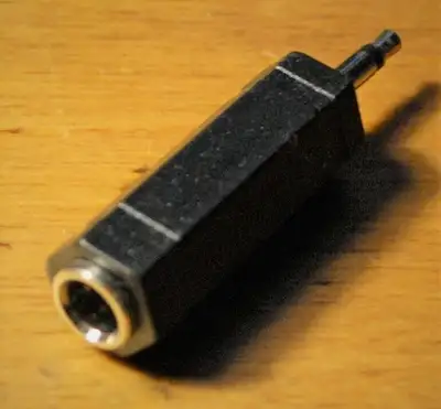 Adaptateur audio 6,3 mm (1/4 pouce) Femelle à 3,5 mm (1/8 "), View more