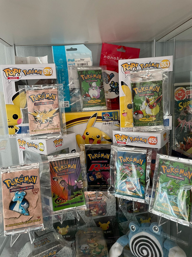WANTED sealed Vintage Pokémon packs  in Arts & Collectibles in Bedford - Image 2