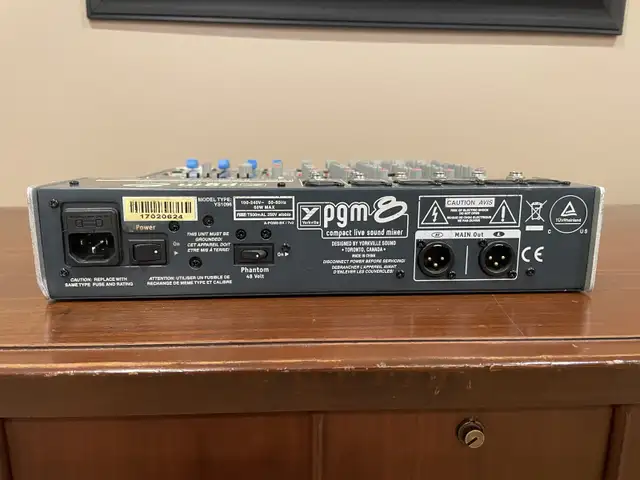 CHECK OUT THIS GREAT YORKVILLE PGM8 MIXER  in Performance & DJ Equipment in Oshawa / Durham Region - Image 5