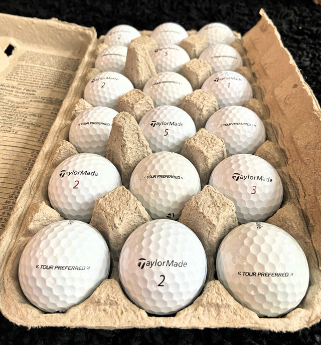 18 Taylormade Tour Preferred Golf Balls in Golf in Calgary