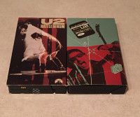 U2 VHS tapes "Rattle & Hum"and "Elevation 2001 Live from Boston"