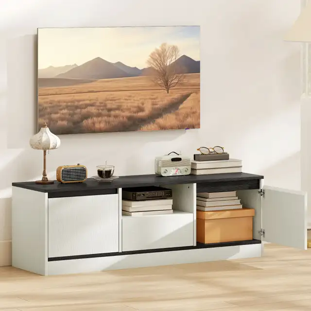Meuble TV moderne avec rangement in TV Tables & Entertainment Units in Longueuil / South Shore - Image 3