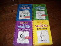 Diary Of A Wimpy Kid By Jeff Kinney Hardcover Book Lot Of 8