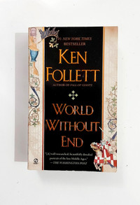 Roman - Ken Follett - WORD WITHOUT END - Anglais -Livre de poche