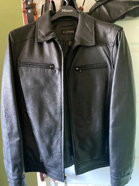 Black Mens Leather Jacket