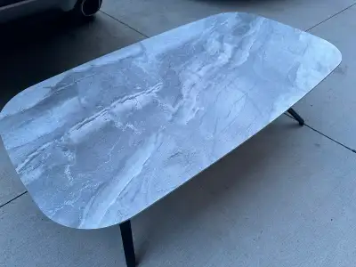 MODERN MARBLE LOOK COFFEE TABLE , View more