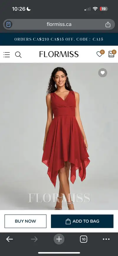 Red Dress Size US 22W, View more