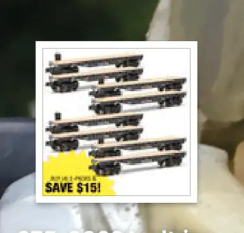O-GAUGE  ASSORTED 3-RAIL ROLLING STOCK  BY MENARDS in Hobbies & Crafts in Guelph - Image 2