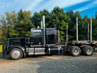 Log truck/trailer and loader for sale