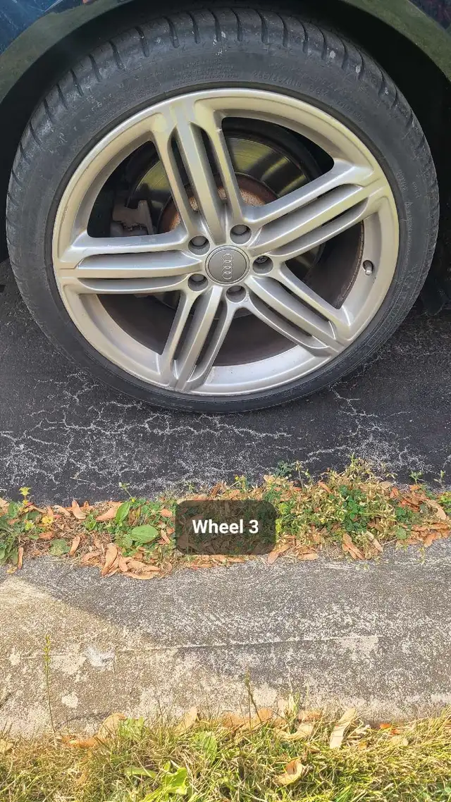 Audi S4 Wheels OEM 19"Peelers Michelin AS3+  in Tires & Rims in Hamilton - Image 6