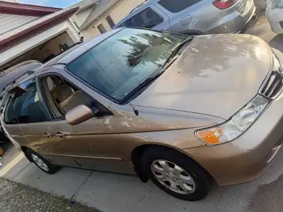 Honda odussey 2003 280000km active is very good condition no issues micanical 7 setting heat AC door...