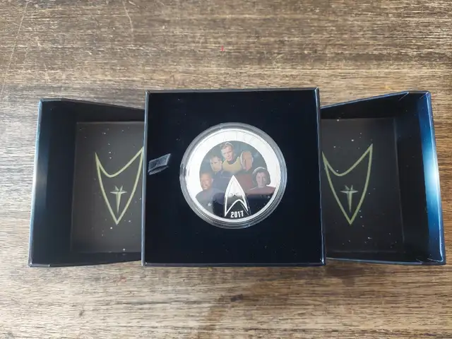 Canada 2017 star trek 2oz solid silver coin62863258518018122