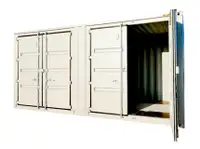 Brand New 40' HQ Shipping Container with 4-Side-Door