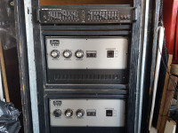 Kustom VIII power amps/Ro/Tech equalizer/ Rolling Rack