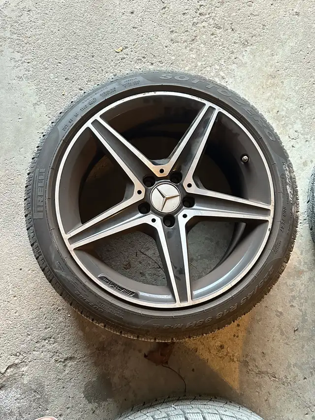Mercedes AMG Rims + Yokohama Ice Guard Winter Tires — $1300 CAD in Tires & Rims in Oshawa / Durham Region - Image 7