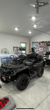 2022 Can Am outlander max850  XT with 72" snow plow